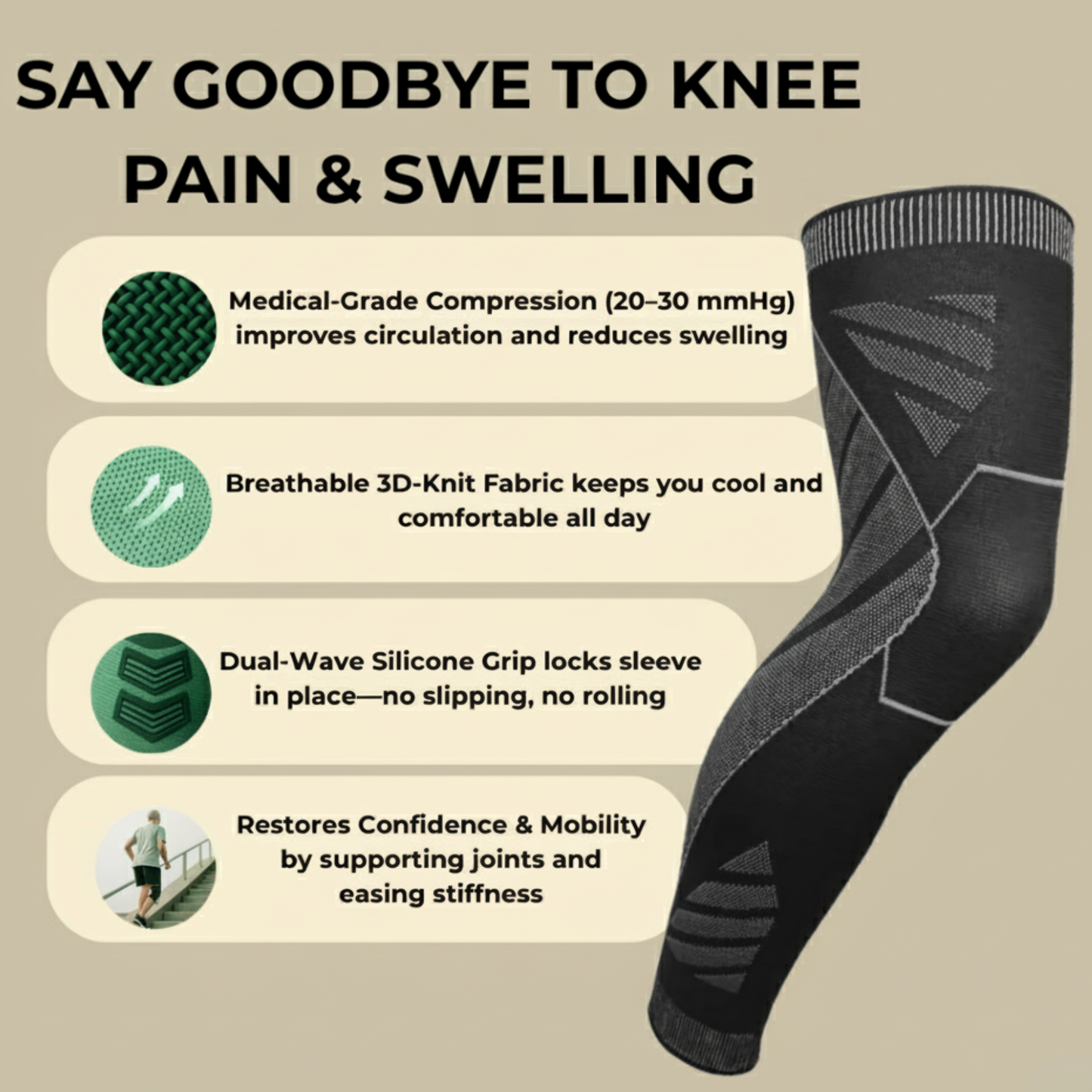 Ciderra™ Knee Compression Sleeve